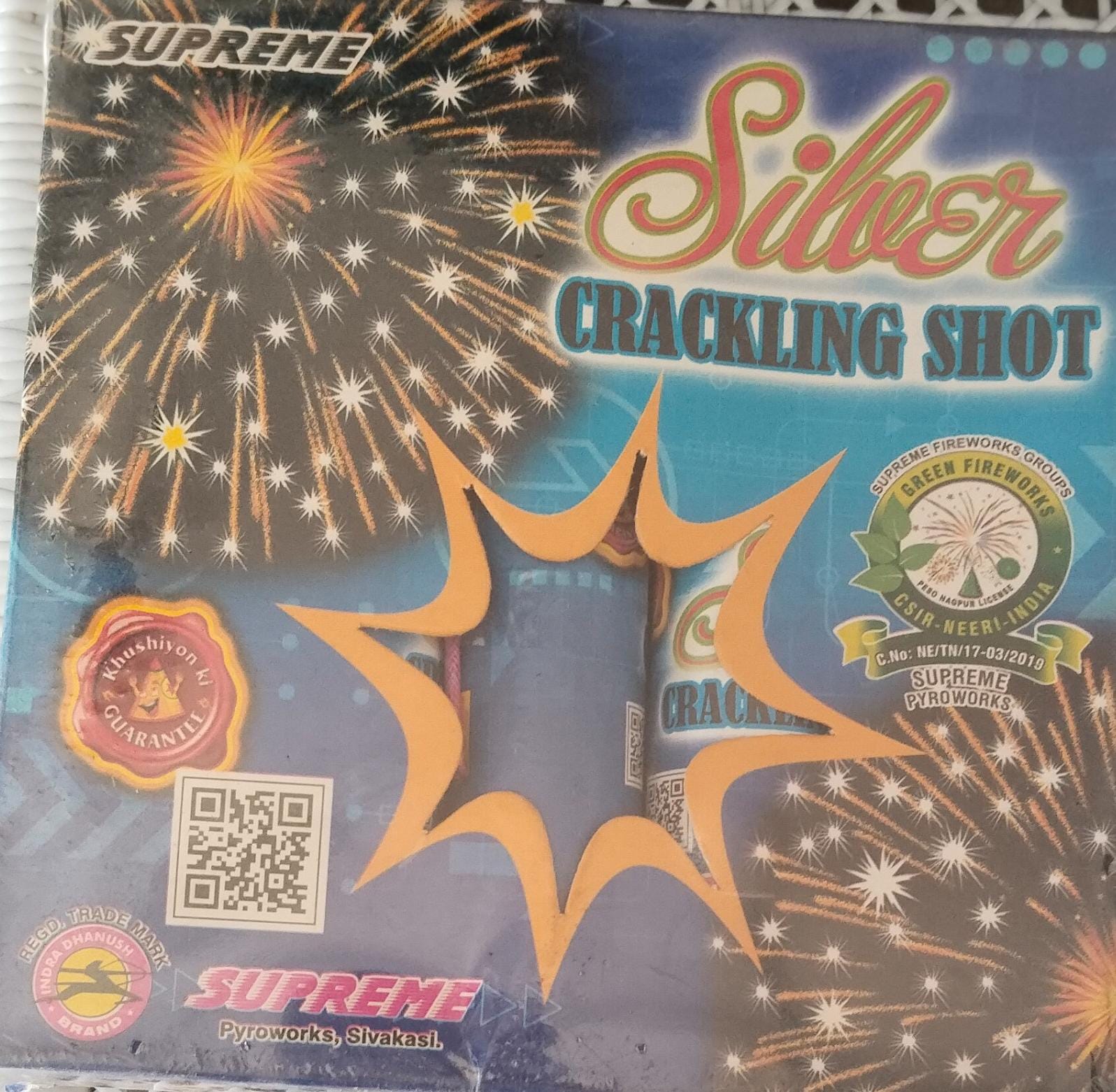 inba Crackers SILVER New Crackling Shot